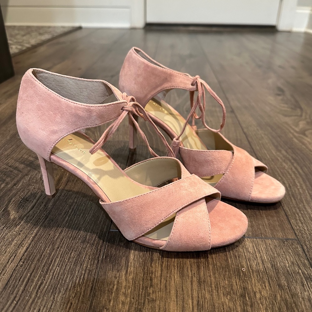 Ann Taylor Suede Sandals